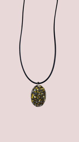 Collier Pendentif ovale