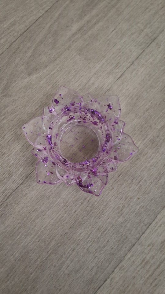Porte bougie fleur lotus