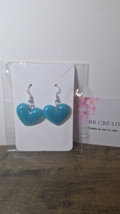Boucle d'oreille coeur