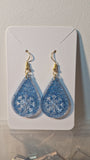 Boucle d'oreille flocon