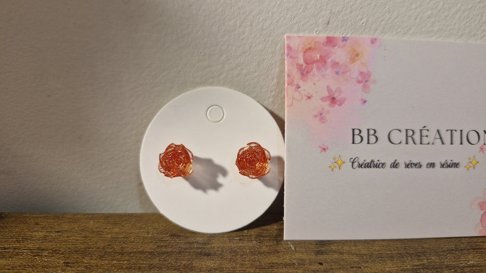 Boucle d'oreille taille moyen