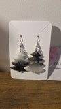 Boucle d'oreille sapin