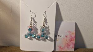 Boucle d'oreille ourson