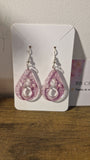 Boucle d'oreille bonhomme de neige
