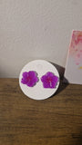 Boucle d'oreille fleur