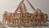 Accroche murale "merry Christmas