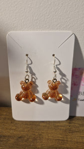 Boucle d'oreille ourson