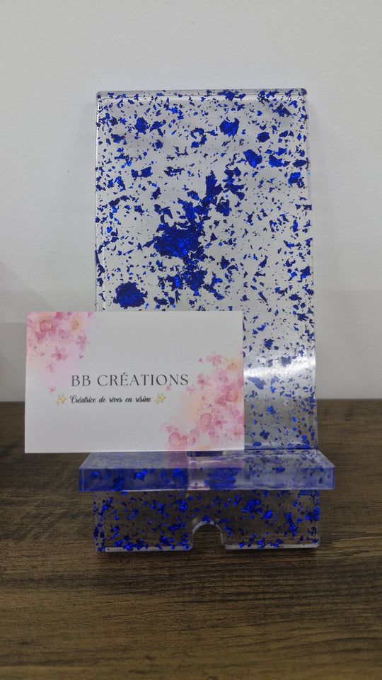 Support téléphone accès chargeur