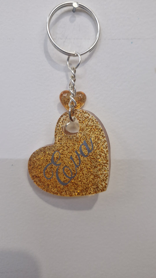 Double coeur prénom