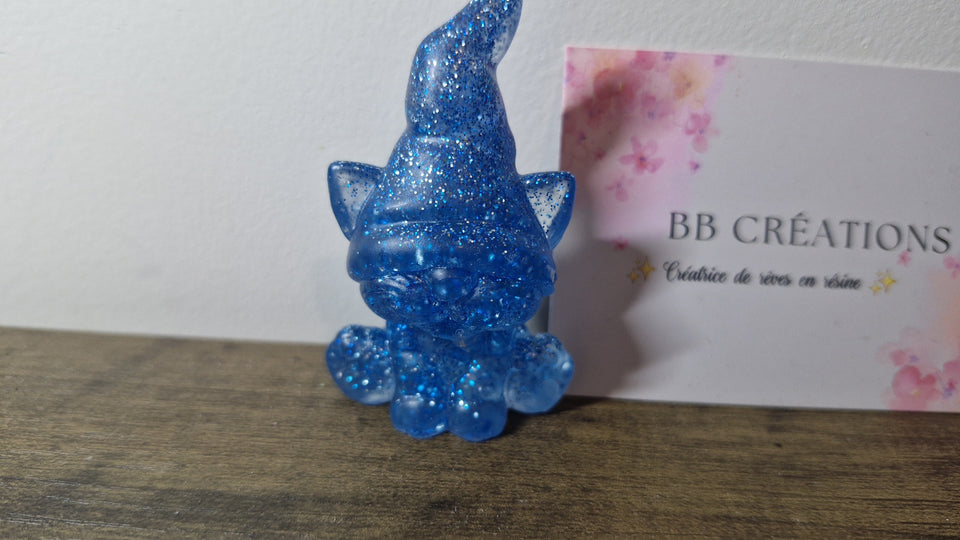Figurine chat Noël